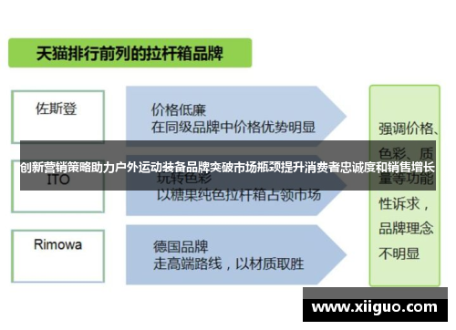 创新营销策略助力户外运动装备品牌突破市场瓶颈提升消费者忠诚度和销售增长