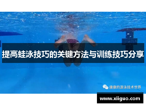 提高蛙泳技巧的关键方法与训练技巧分享